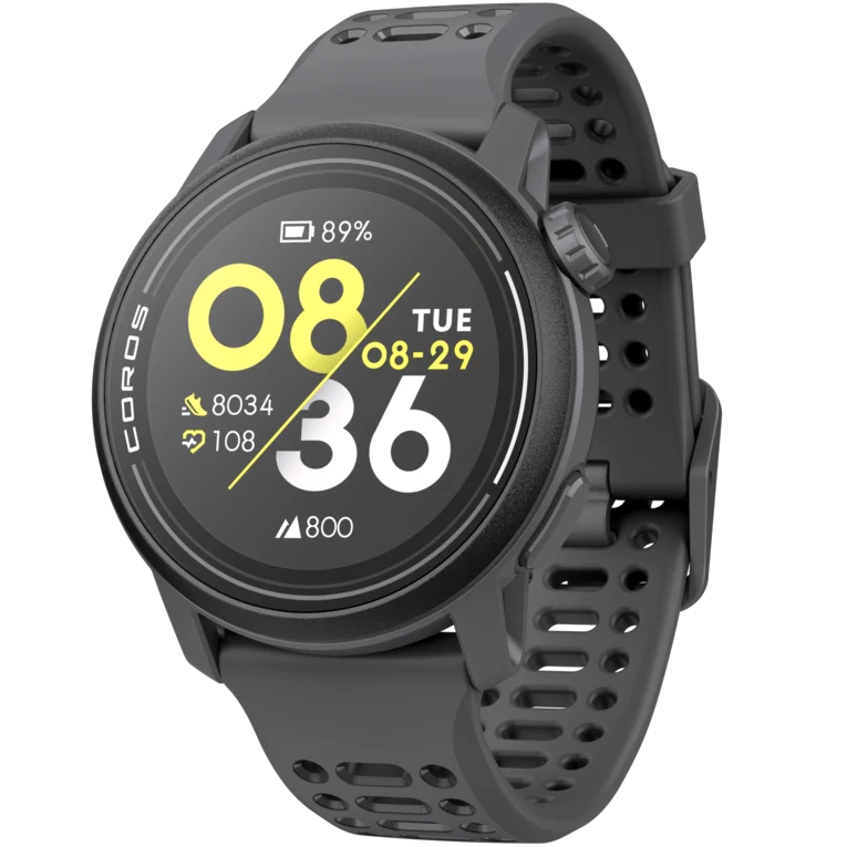 Montre Coros PACE 3 Silicone GPS Sport France Noir | WVU-0041094